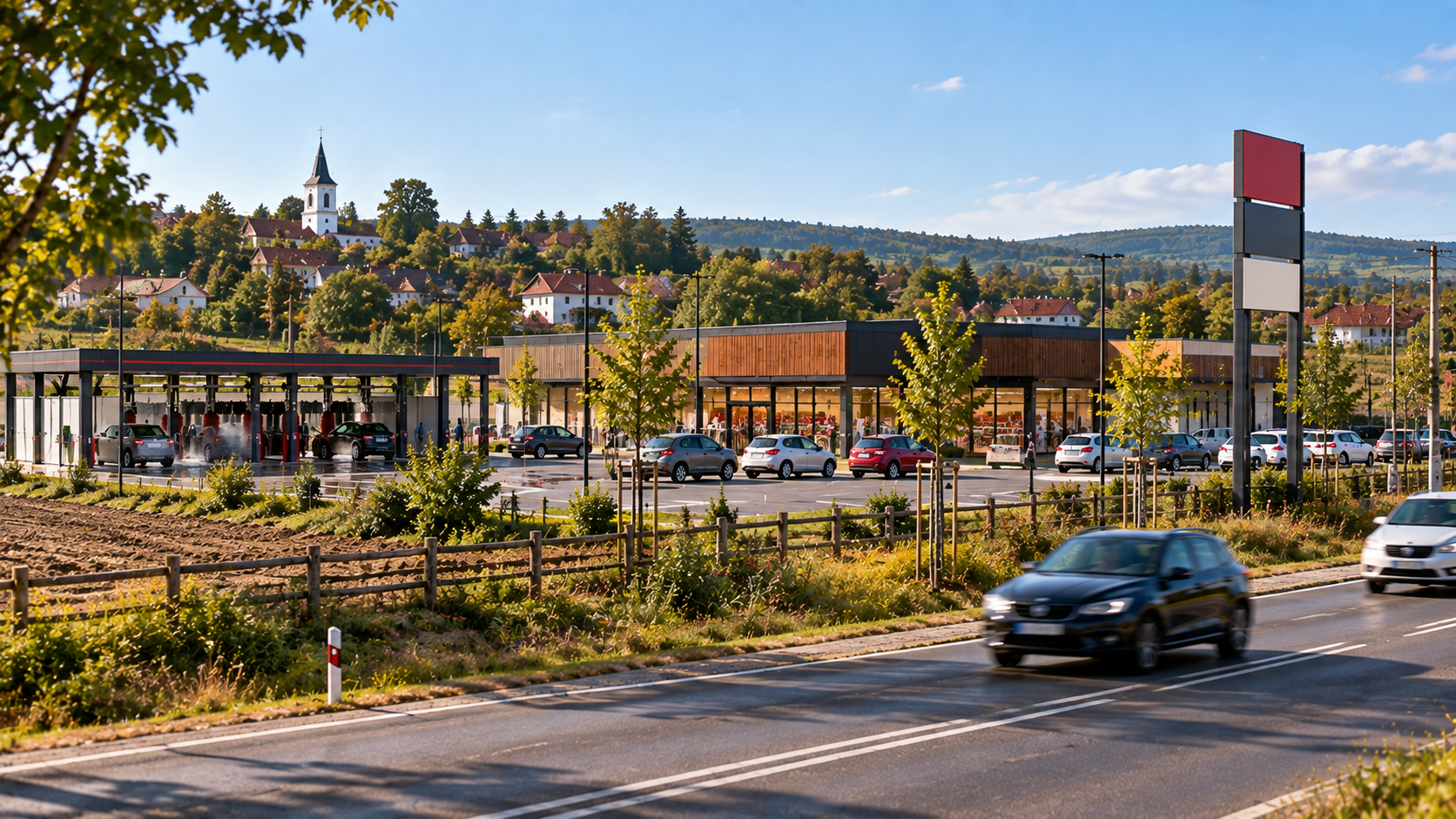 CENTRU COMERCIAL ȘI SPĂLĂTORIE AUTO, PROPUSE ÎN LILIECI. INTENȚIA DE ELABORARE A PUZ-ULUI ESTE ÎN CONSULTARE PUBLICĂ