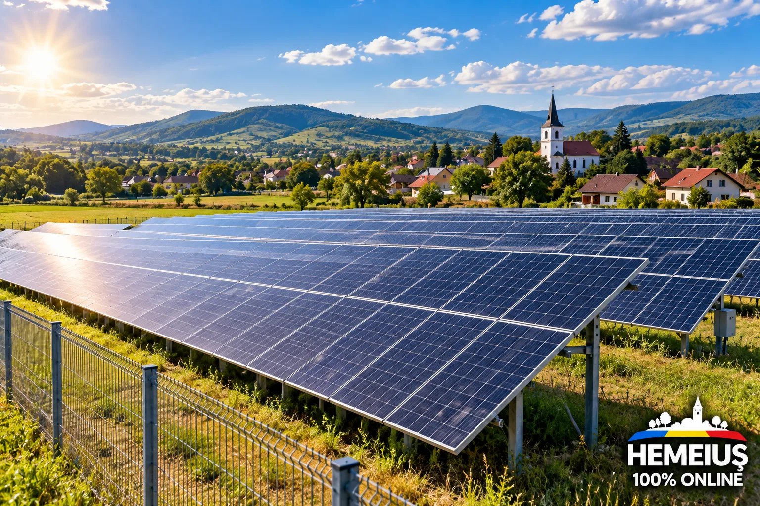 ZONA METROPOLITANĂ BACĂU – PARC FOTOVOLTAIC LA LUIZI-CĂLUGĂRA: CONSILIUL LOCAL A APROBAT DEPUNEREA ȘI IMPLEMENTAREA PROIECTULUI