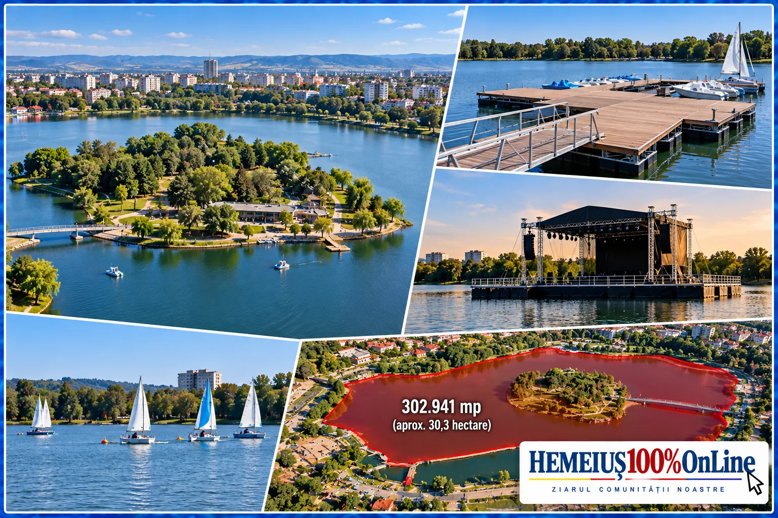 ADMINISTRAȚIE / AGREMENT  MUNICIPIUL BACĂU – LACUL DE AGREMENT, 30 DE HECTARE PENTRU URMĂTORII 10 ANI: PONTOANE, DEBARCADERE ȘI SCENE PLUTITOARE. CÂT VA PLĂTI ORAȘUL?
