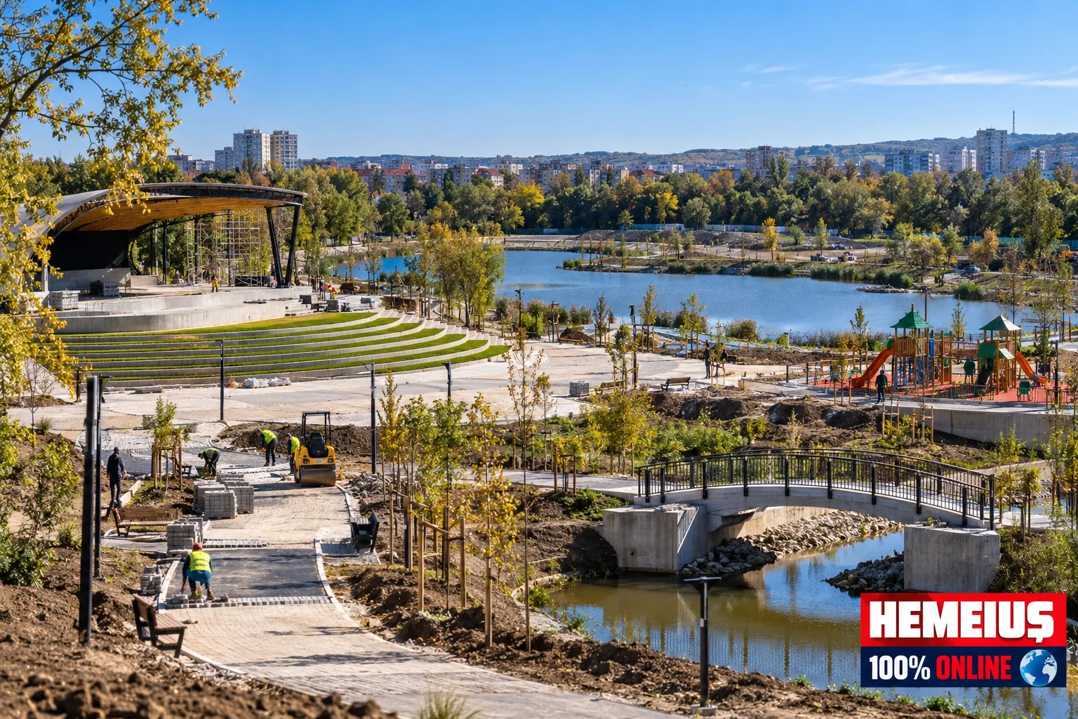 PARCUL GHERĂIEȘTI, INVESTIȚIE DE 42,26 MILIOANE DE LEI. APROAPE JUMĂTATE DIN PROIECT ESTE NEELIGIBILĂ, IAR EFORTUL FINANCIAR LOCAL APROBAT DEPĂȘEȘTE 21,2 MILIOANE DE LEI
