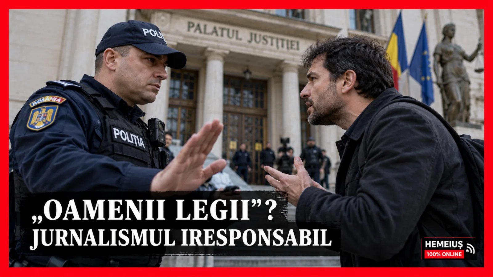 „OAMENII LEGII” – CÂND JURNALISMUL IRESPONSABIL RIDICĂ AUTORITATEA DEASUPRA CETĂȚEANULUI. MENTALITATEA PERICULOASĂ DIN SPATELE UNEI EXPRESII BANALIZATE