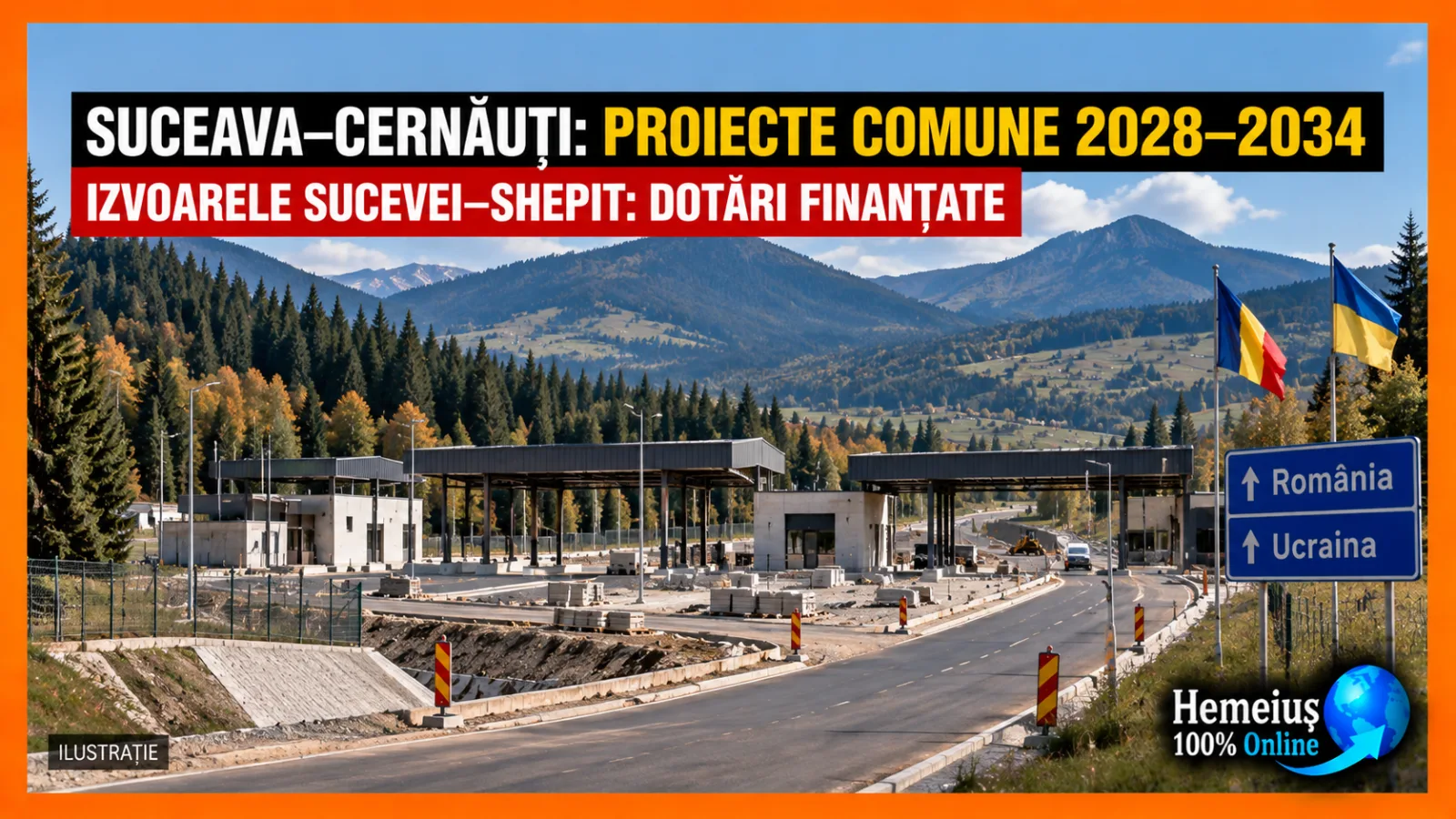 SUCEAVA–CERNĂUȚI: PROIECTELE PENTRU 2028–2034 SE PREGĂTESC DIN TIMP. LA IZVOARELE SUCEVEI–SHEPIT EXISTĂ DEJA FINANȚARE PENTRU DOTĂRI