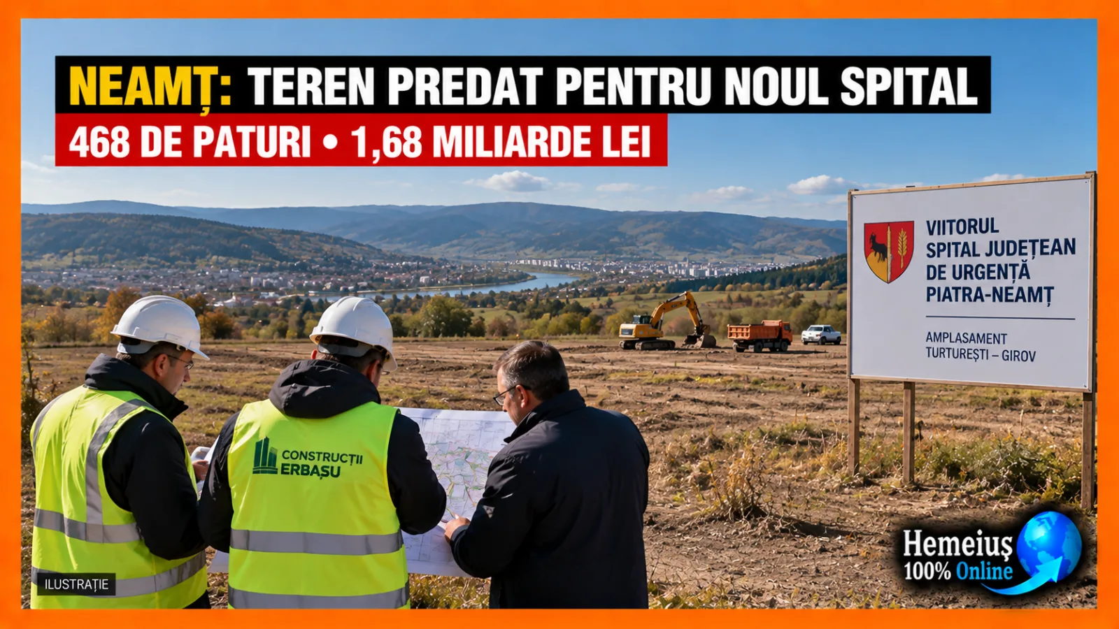 NEAMȚ: SPITALUL CARE A TRECUT PRIN LITIGIU ȘI SCHIMBAREA FINANȚĂRII AJUNGE PE TEREN