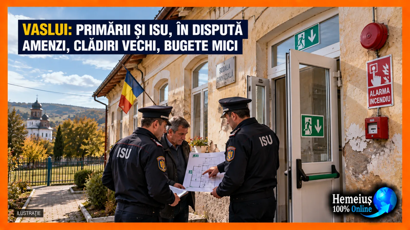 VASLUI: LEGE MAI DURĂ, CLĂDIRI VECHI ȘI BUGETE MICI. DE AICI PORNEȘTE DISPUTA CU I.S.U.