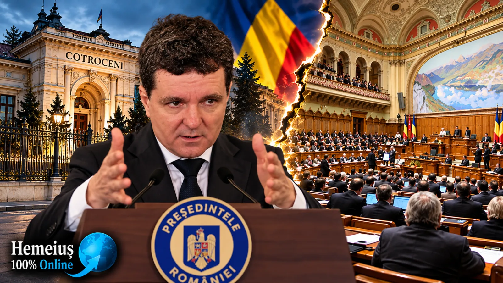 COTROCENIUL NUMĂRĂ ZILELE PARLAMENTULUI. PARLAMENTUL LE-AR PUTEA NUMĂRA PE ALE PREȘEDINTELUI