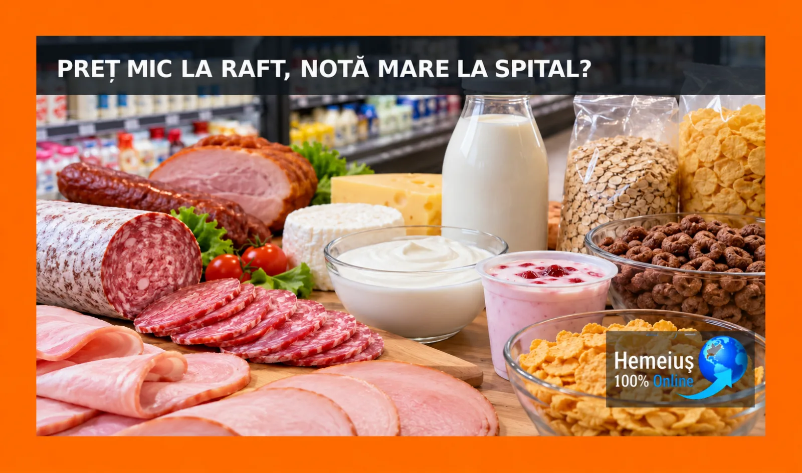 PREȚ MIC LA RAFT, NOTĂ MARE LA SPITAL? CE DEZVĂLUIE COMISIA EUROPEANĂ DESPRE MEZELURILE, LACTATELE ȘI CEREALELE VÂNDUTE ÎN ROMÂNIA