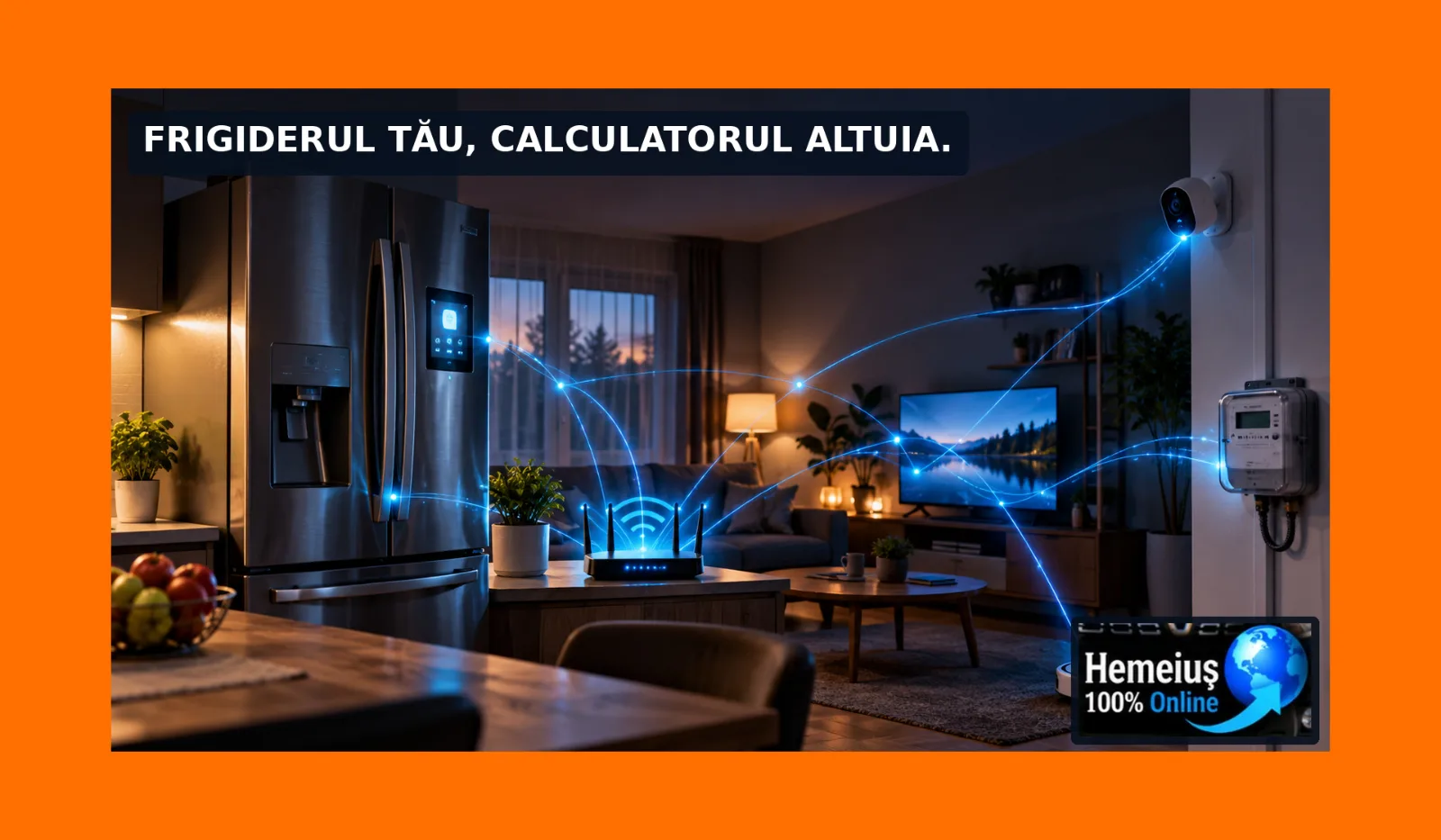 FRIGIDERUL TĂU, CALCULATORUL ALTUIA. CUM AR PUTEA INTELIGENȚA ARTIFICIALĂ SĂ FOLOSEASCĂ PE ASCUNS ELECTRICITATEA ȘI APARATELE CONSUMATORILOR
