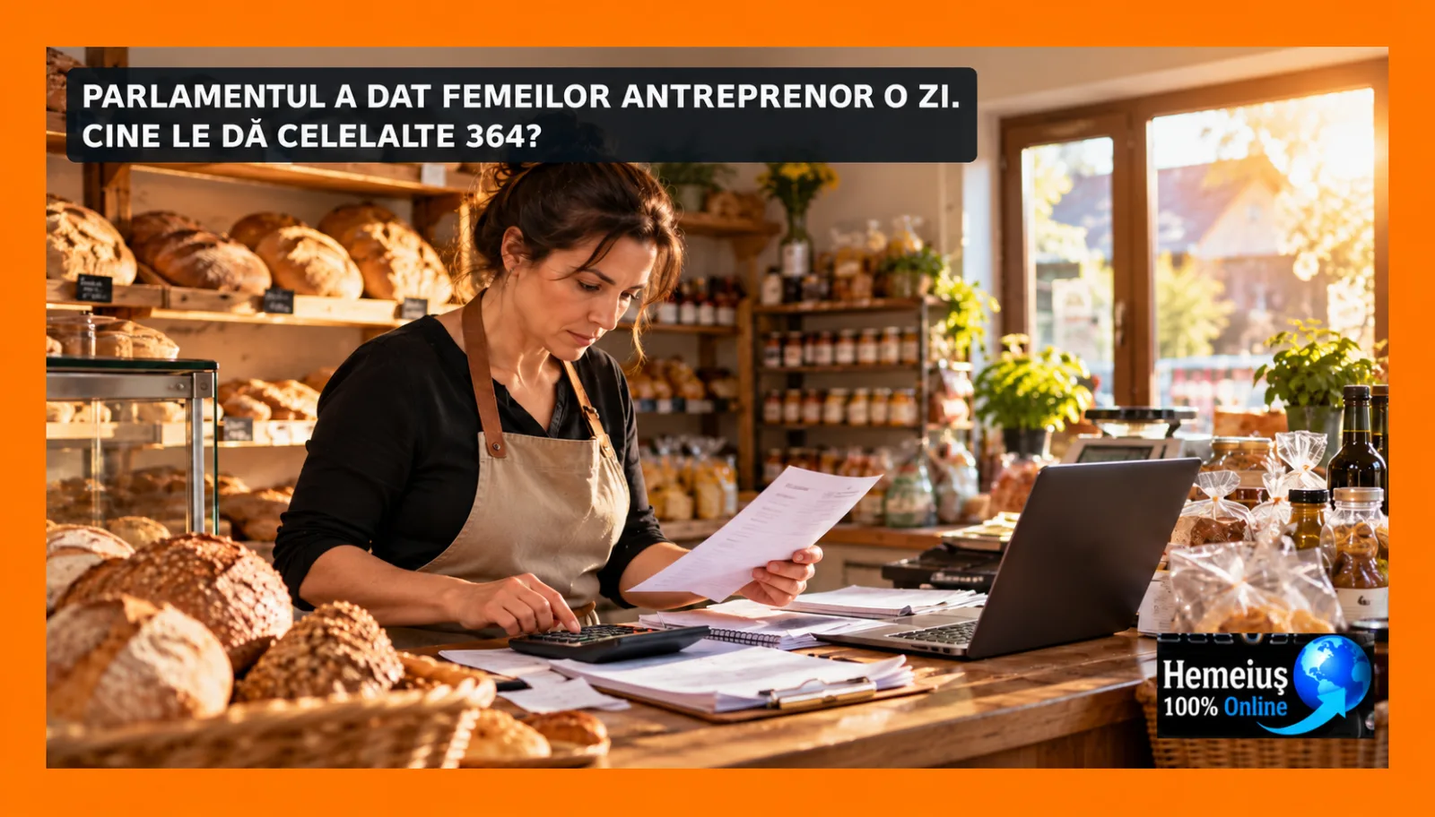 PARLAMENTUL A DAT FEMEILOR ANTREPRENOR O ZI. CINE LE DĂ CELELALTE 364? ÎNTRE RECUNOAȘTEREA OFICIALĂ ȘI REALITATEA AFACERILOR DIN ROMÂNIA