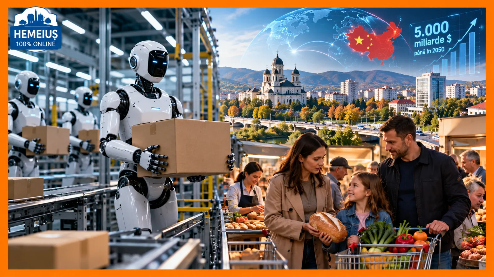 ROBOTUL VA PRODUCE, DAR NU VA CUMPĂRA PÂINE. CINE VA ȚINE ÎN VIAȚĂ ECONOMIA BACĂULUI DACĂ MAȘINILE VOR ÎNLOCUI OAMENII?