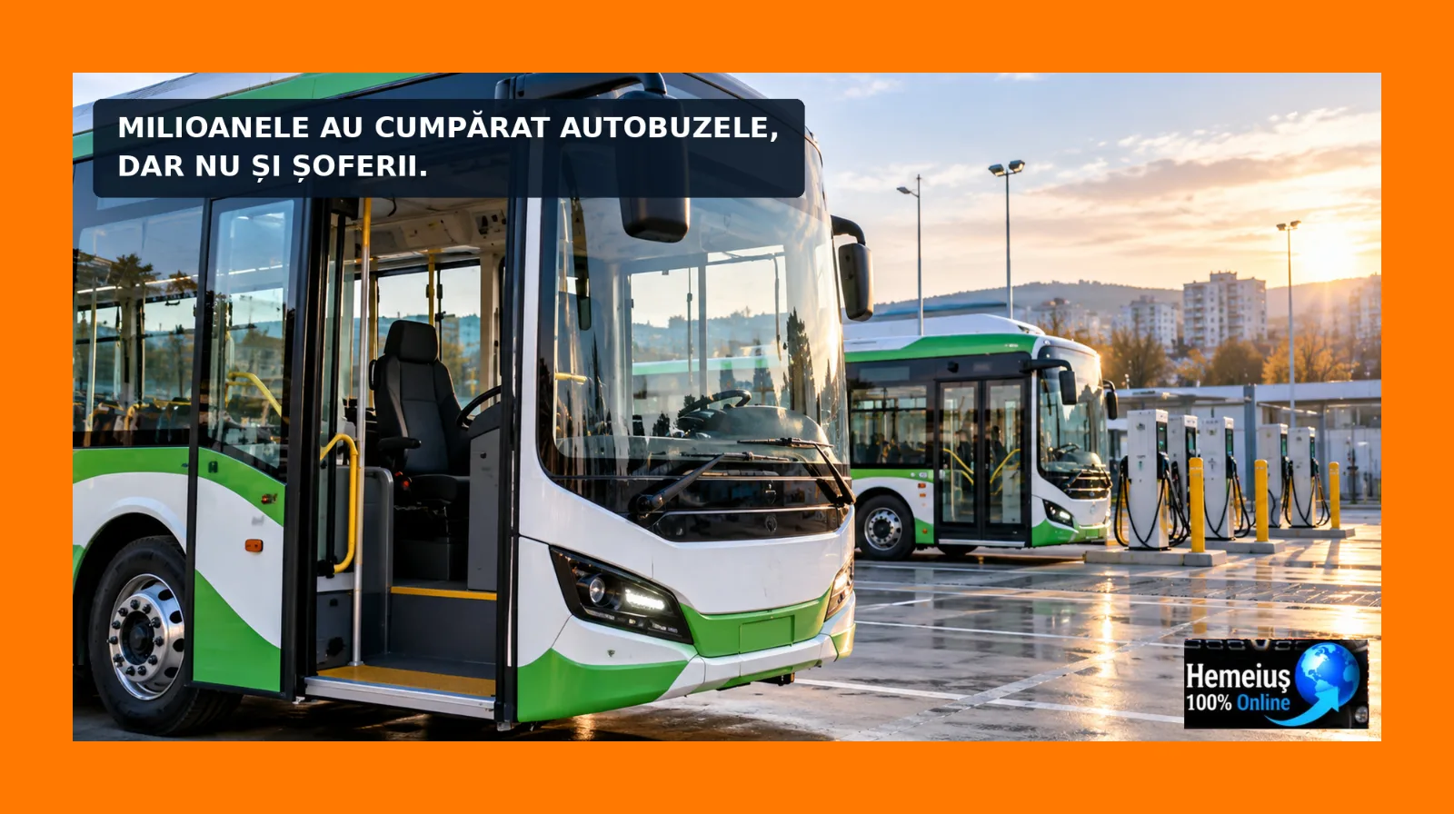 MILIOANELE AU CUMPĂRAT AUTOBUZELE, DAR NU ȘI ȘOFERII. PARADOXUL TRANSPORTULUI ELECTRIC DIN BACĂU: VEHICULE NOI, POSTURI VACANTE ȘI NAVETIȘTI CARE AȘTEAPTĂ