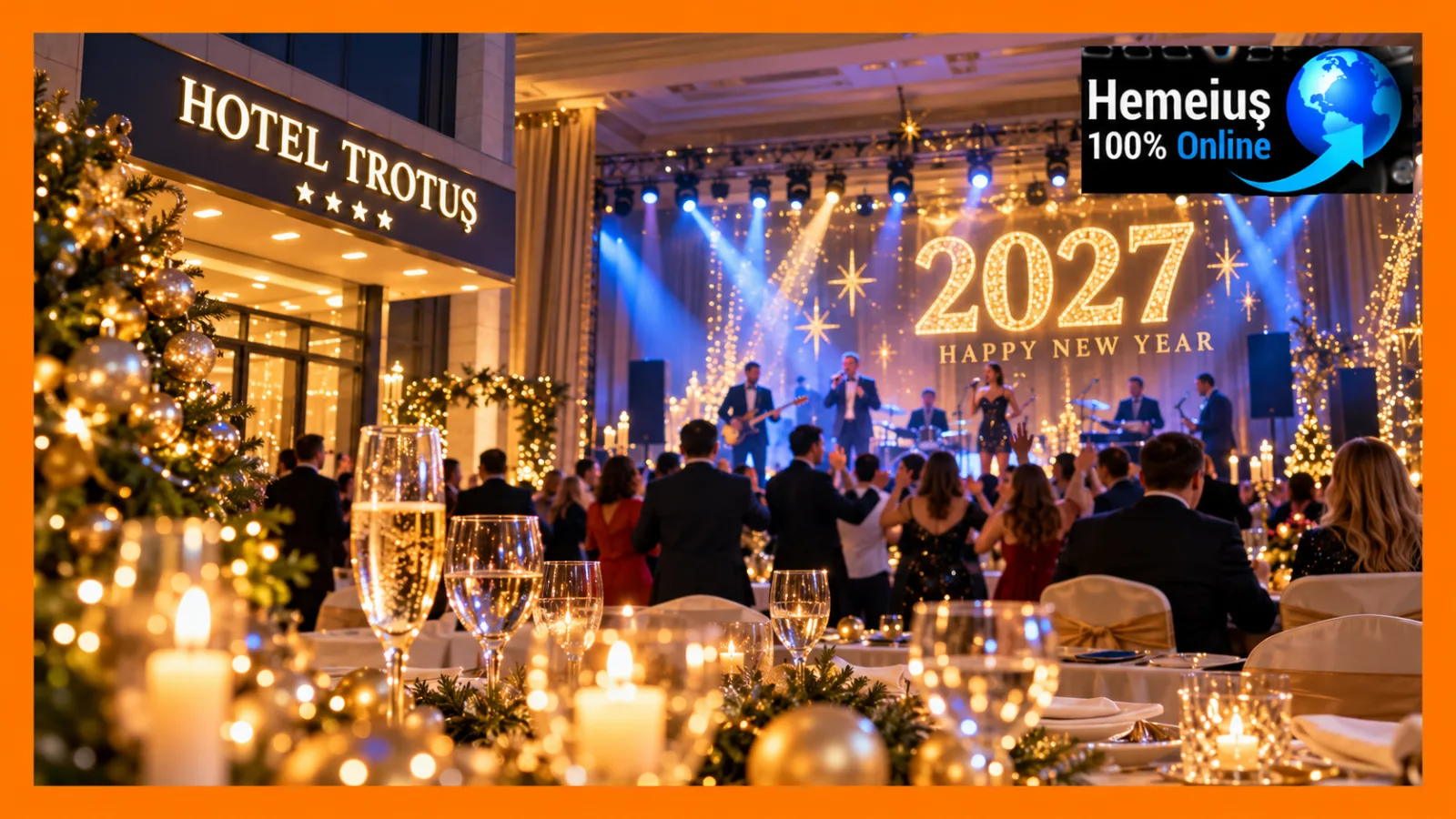 LA ONEȘTI, ANUL 2027 ÎȘI FACE INTRAREA PE RITMURI LIVE. IMPERIAL BALLROOM PREGĂTEȘTE UN REVELION CU TRUPA RELEVANCE