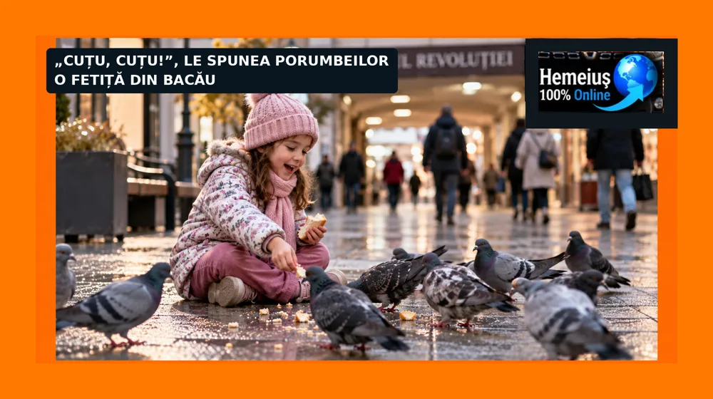„CUȚU, CUȚU!” — FETIȚA CARE NU ȘTIA CUM SE CHEAMĂ PORUMBEII, DAR ȘTIA CUM SE IUBESC