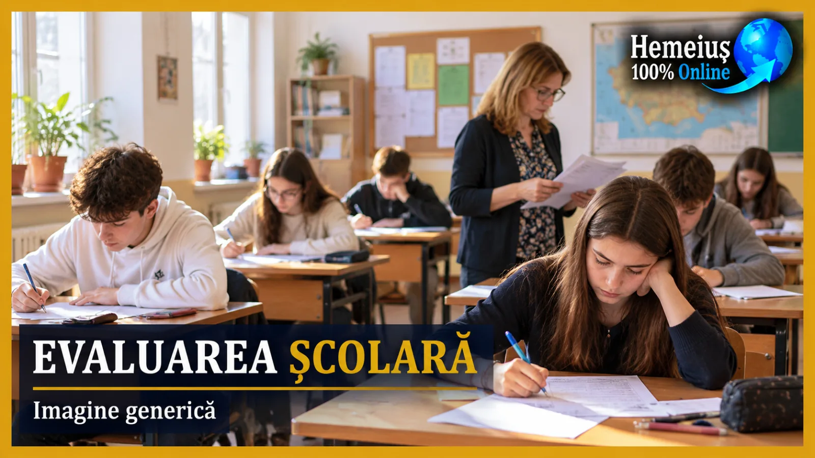 HEMEIUȘ: O ȘCOALĂ CU REZULTATE BUNE LA EXAMENE, DAR CU MII DE ABSENȚE RAPORTATE CHIAR DE ȘCOALĂ. CE AR PUTEA DEZVĂLUI SIMULAREA COMUNĂ DIN ȘASE JUDEȚE ALE MOLDOVEI?