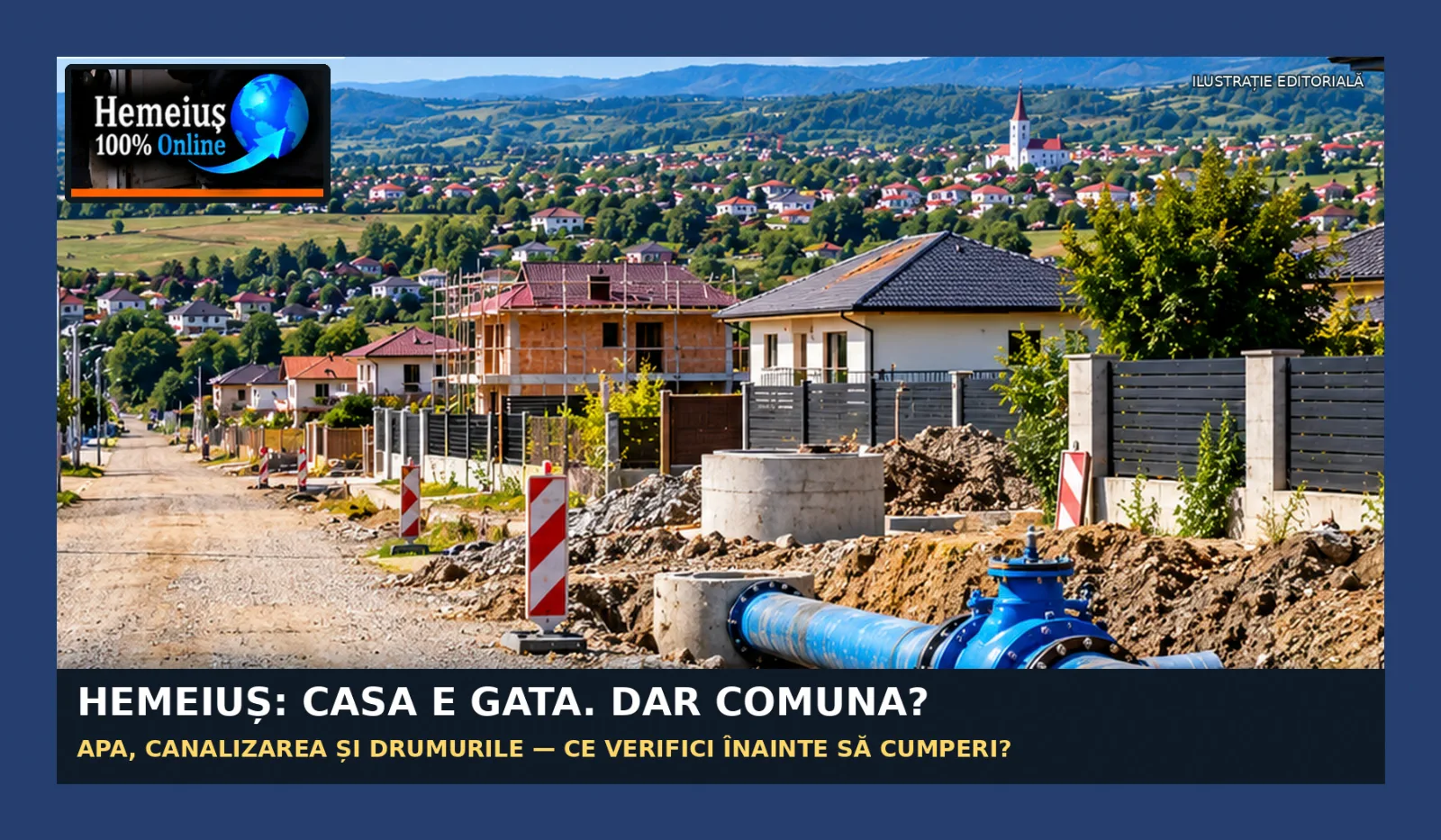 INVESTIGAȚIE IMOBILIARĂ, ECONOMICĂ ȘI ADMINISTRATIV-CIVICĂ: HEMEIUȘ - CASA E GATA. DAR COMUNA, APA, DRUMURILE ȘI SERVICIILE ȚIN PASUL CU NOILE CASE? CE TREBUIE SĂ ȘTII ÎNAINTE SĂ TE MUȚI AICI!