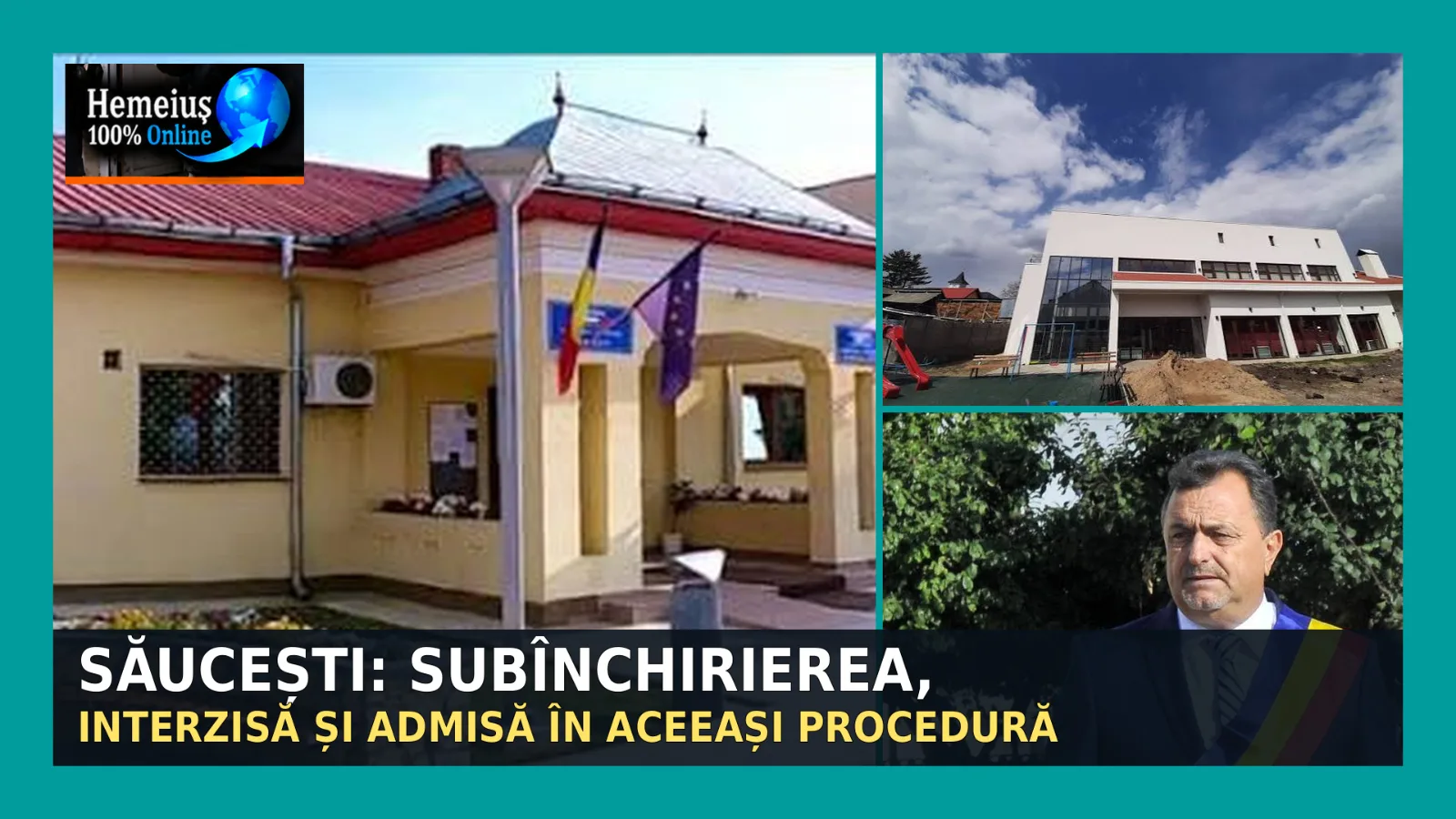 PRIMĂRIA SĂUCEȘTI: ÎNCHIRIERI FĂRĂ LICITAȚIE, REGULI CONTRADICTORII DESPRE SUBÎNCHIRIERE