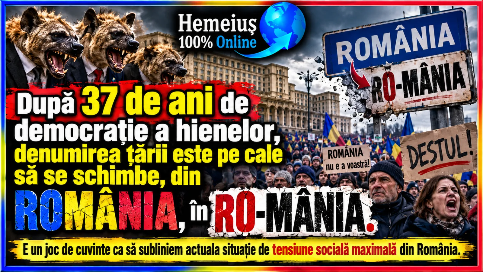 ROMÂNIA DEVINE RO - MÂNIA!