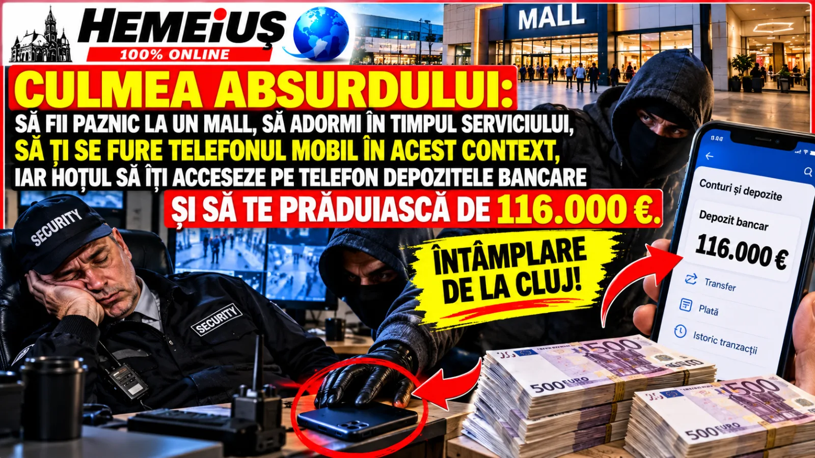 ÎNTÂMPLARE DE LA CLUJ