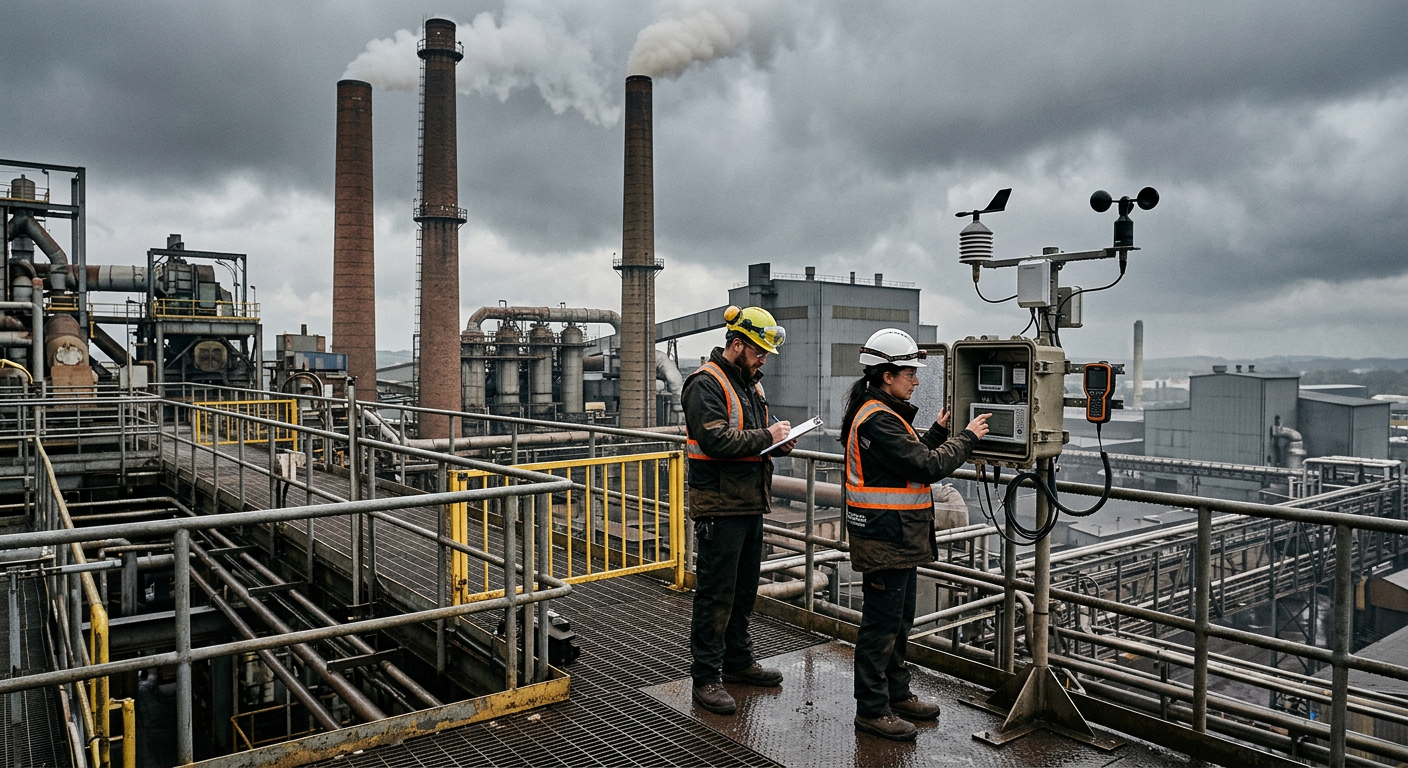CONTROL DE MEDIU LA ONEȘTI: O SOCIETATE DE PE PLATFORMA INDUSTRIALĂ, AMENDATĂ CU 100.000 DE LEI