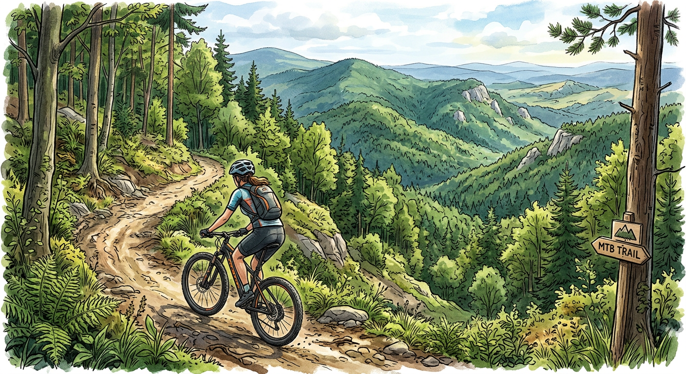 VRANCEA DESCHIDE DOUĂ TRASEE DE MOUNTAIN-BIKE ÎN PARCUL NATURAL PUTNA